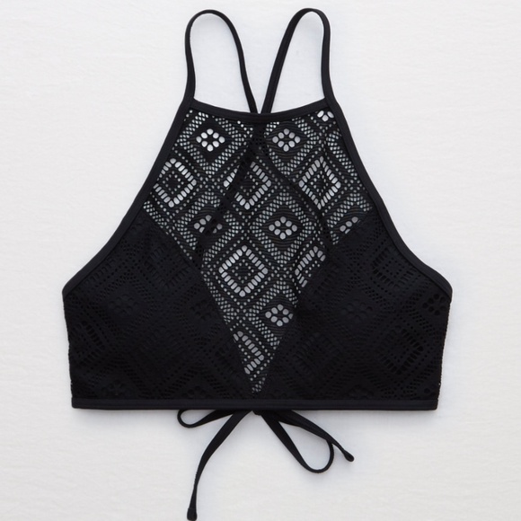 American Eagle Outfitters Other - American Eagle Crochet High Neck Top